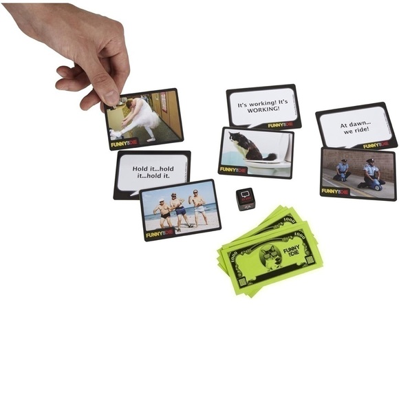 NIB Funny or Die Board Game - Hasbro Gaming 2013 Edition New Sealed - Picture 5 of 8